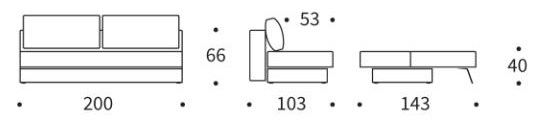 Akello Sofa Bed Measurements